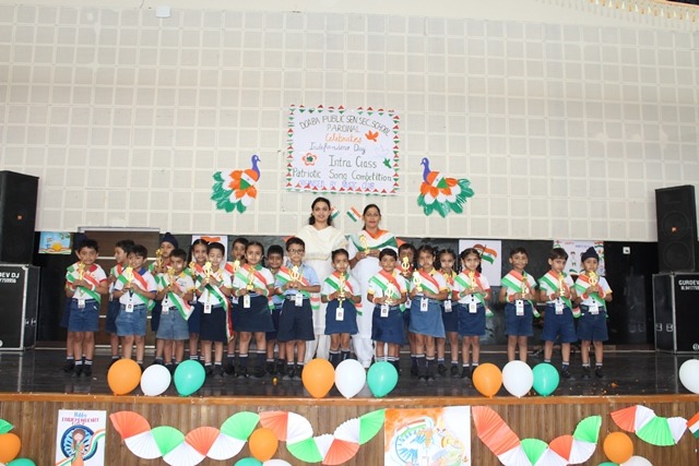 INTRA-CLASS PATRIOTIC SONG COMPETITION